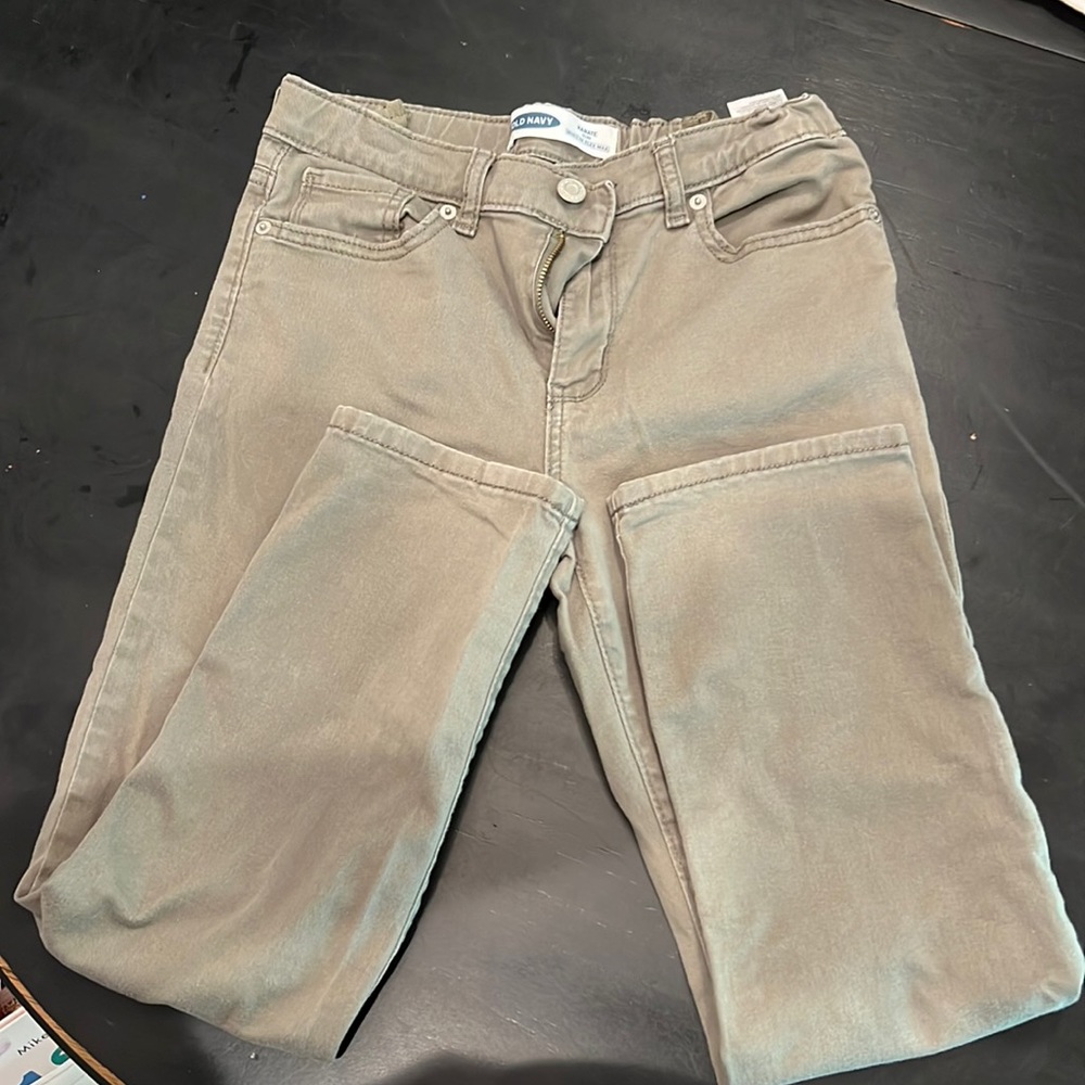 EUC boys sz 10 husky w/adjustable waist causal pants